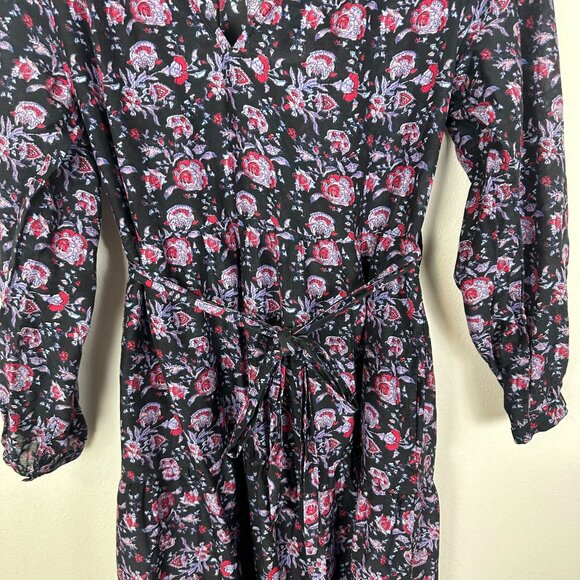 Xirena Annieka Dress XS Floral Boho V Neck A Line Lightweight Summer Vacation - Picture 8 of 13